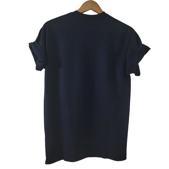 NEW | Gildan | Navy & Pink | Custom Unisex Short Sleeve Tee #NURSELIFE - Picture 3 of 4